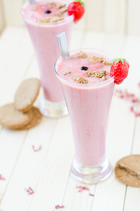 Strawberry Vanilla Milkshake
