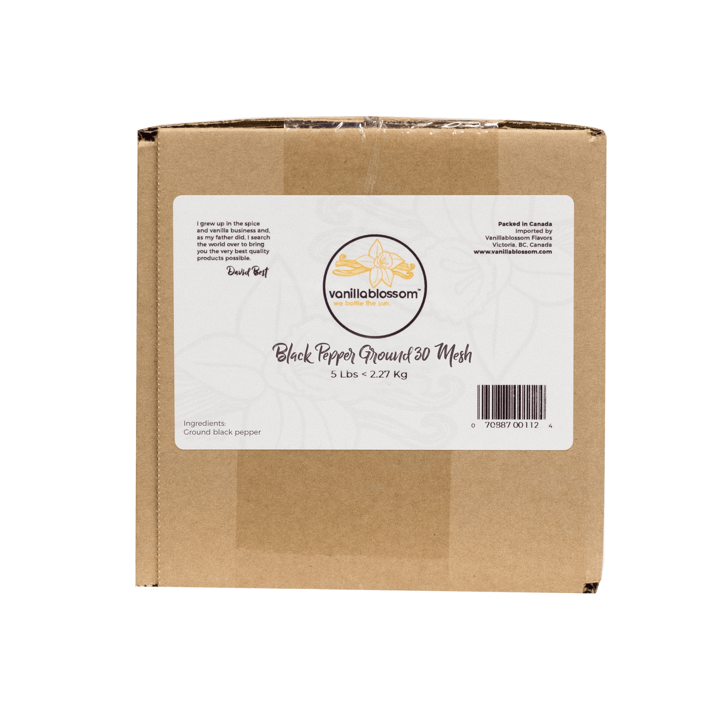 Black Pepper Ground 30 Mesh