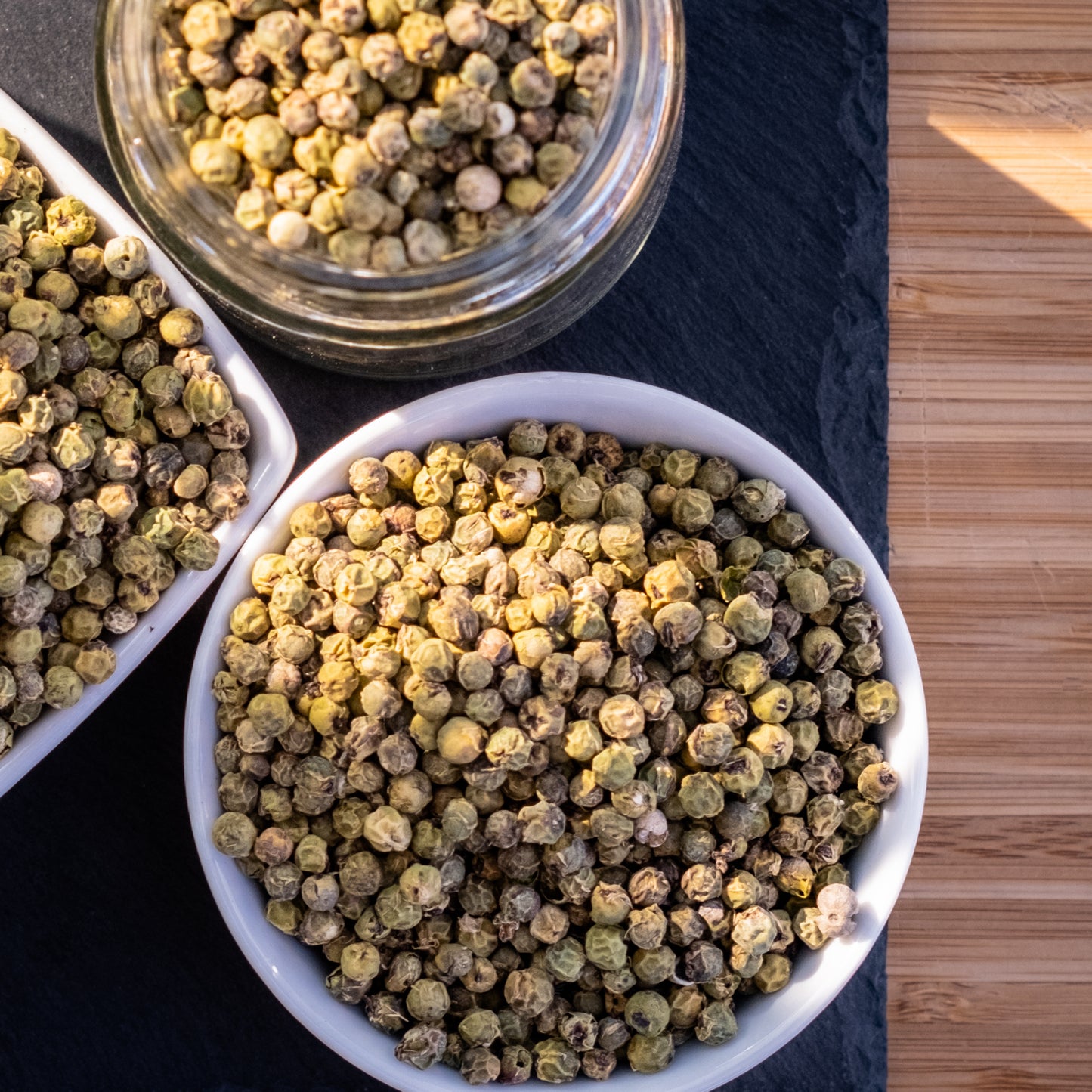 Green Peppercorns