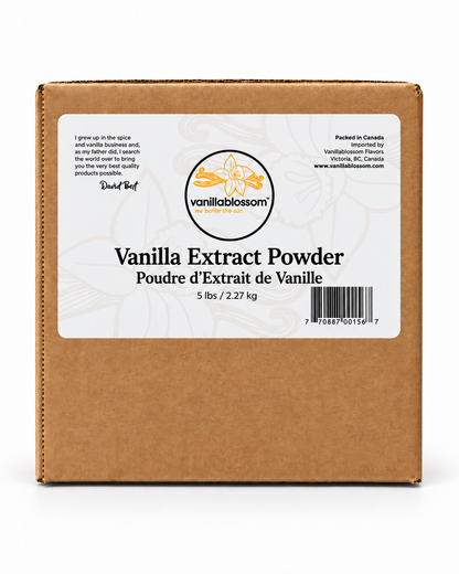 Extrait de vanille en poudre